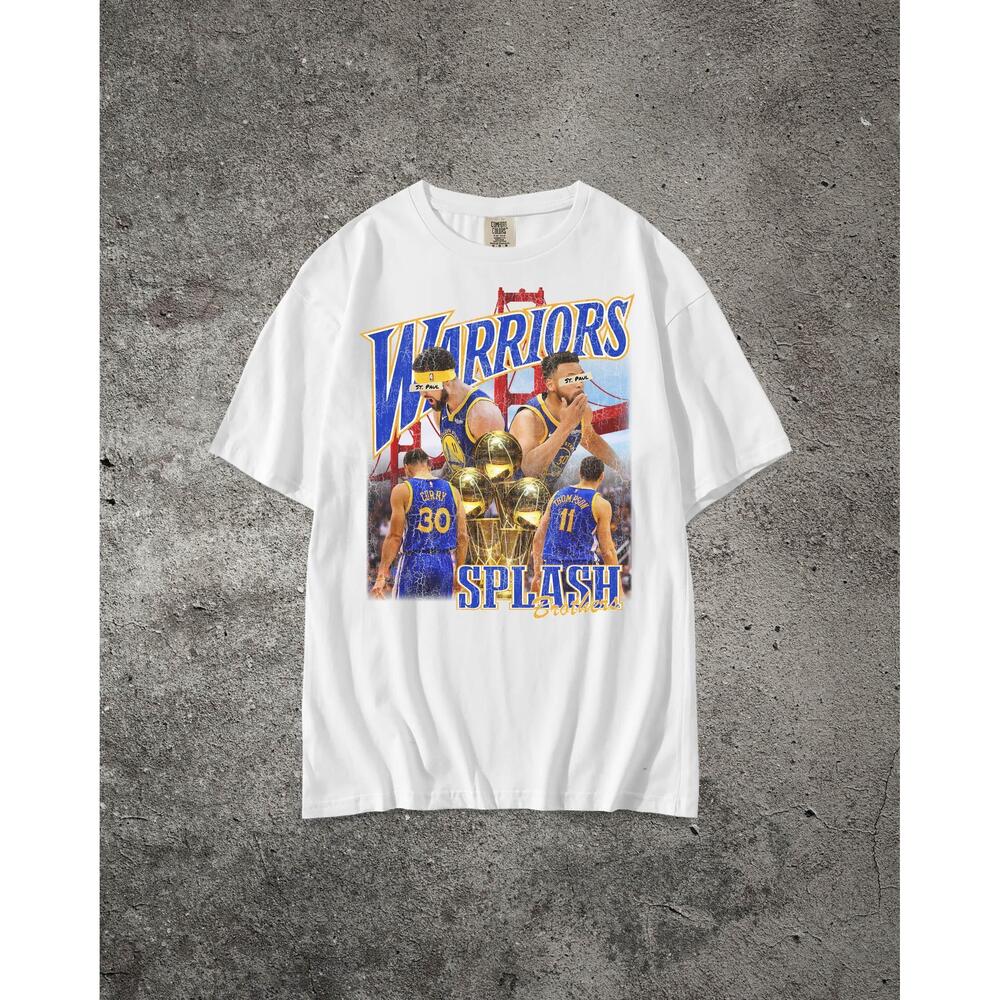 Warriors Splash Brothers Bootleg Rap Shirt